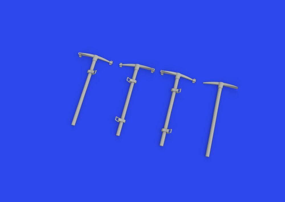 Wwii German Pickaxes - Print