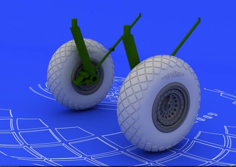 B-17g - Wheels