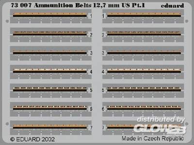 Ammunition Belts 12,7mm Us