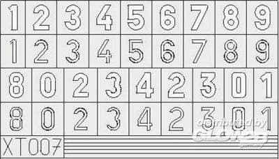 German Number Small