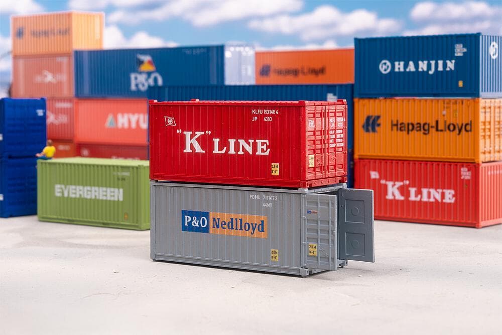 20´ Container K-Line Und P&O