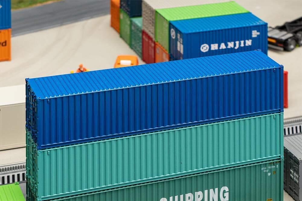 40´ Container, Blau