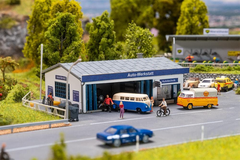 Autowerkstatt Mit Zubehör