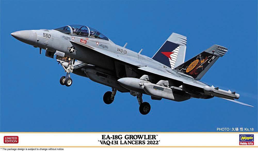 Ea-18g Growler Vaq-131 Lancers 2022.