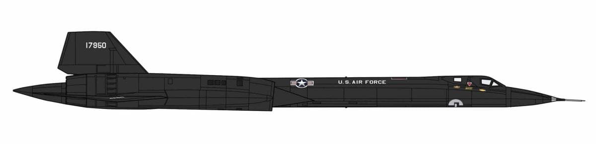 Sr-71 Blackbird - First Aircraft