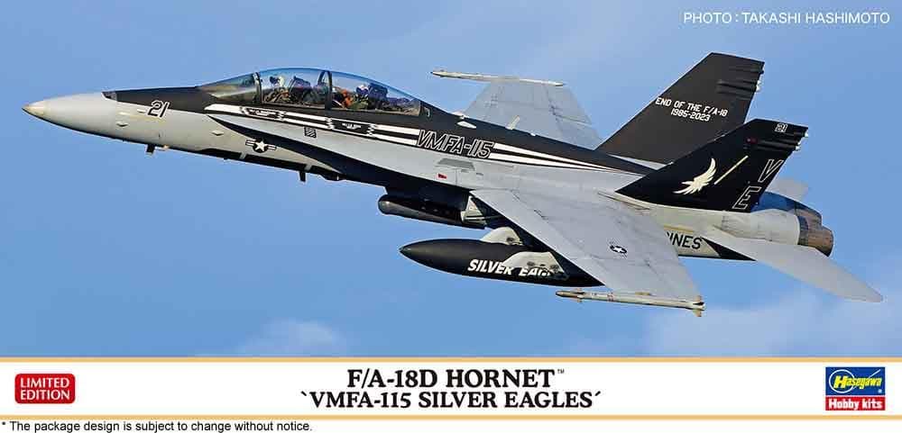 F/A-18d Hornet Vmfa-115 Silver Eagles
