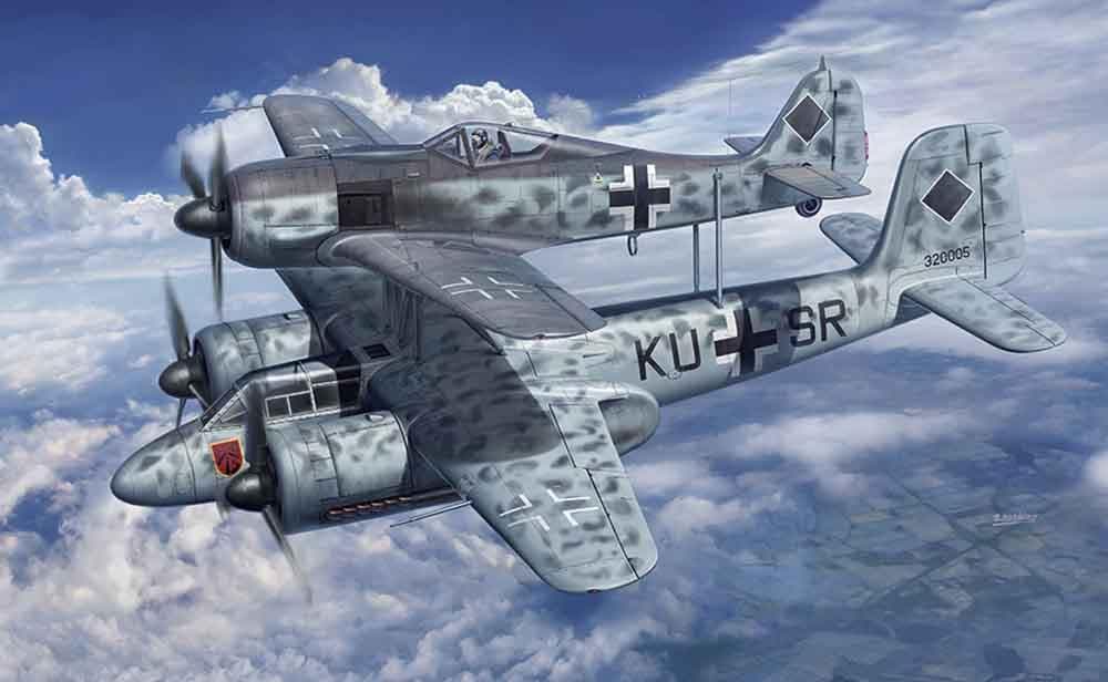 Ta 154a-1 & Fw 190a-8 Mistel