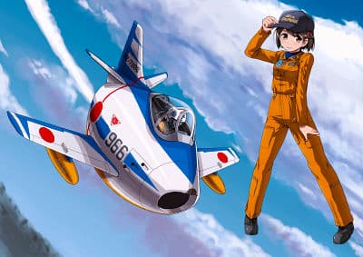 Egg Plane F-86 Sabre Blue Impulse