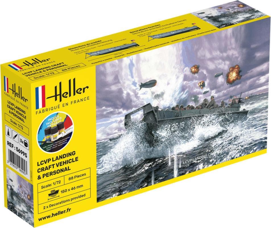 Lcvp Landungsboot + Figures - Starter Kit