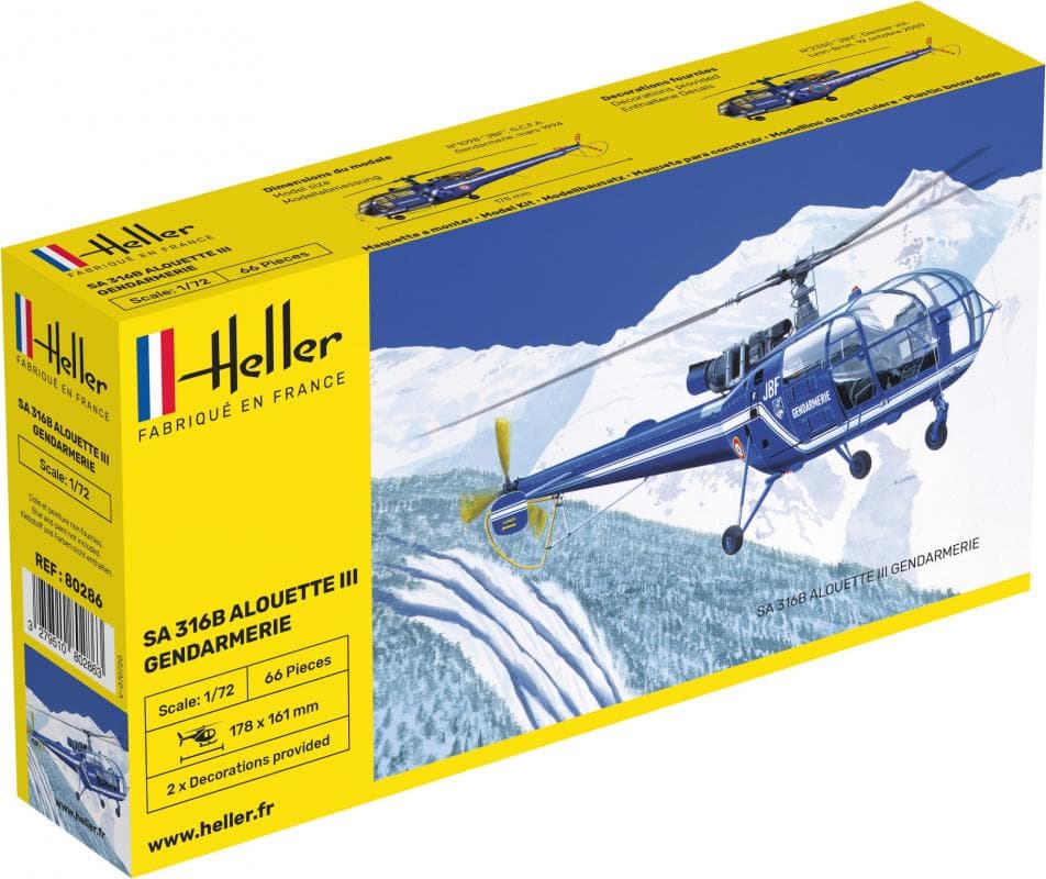 Aerospatiale Sa 316 Alouette Iii Gendarmerie