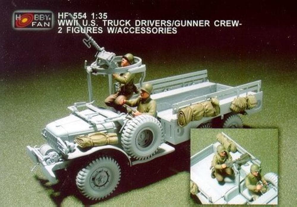 Wwii U.S. Truck Drivers/Gunner Crew/2fig