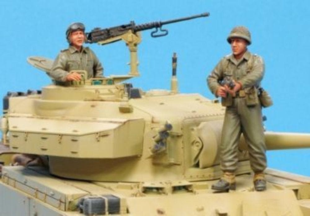 Idf Centurion Mk.5 (6 Day War) Crew-2fig