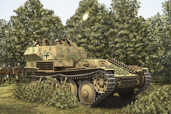German 2cm Flak 38 Pz.Kpfw.38 (T)