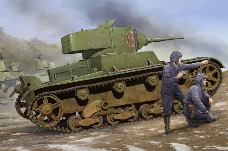 Soviet T-26 Light Infantry Tank Mod.1933
