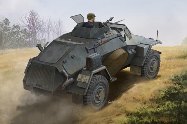 German Sd.Kfz.221 Leichter Panzerspahwagen