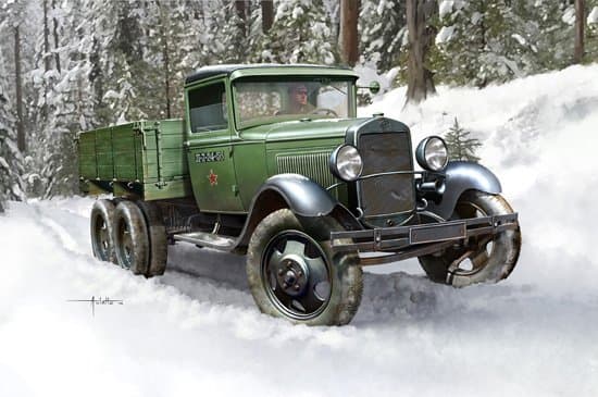 Soviet Gaz-Aaa Cargo Truck