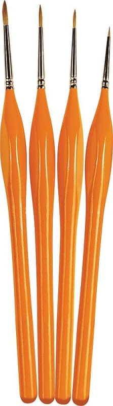 Palpo Pinsel-Set (Größen 000, 0, 2 & 4)