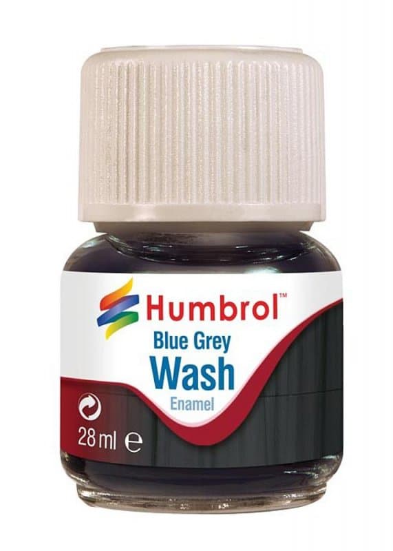 Humbrol Enamel Wash Blue Grey 28 Ml