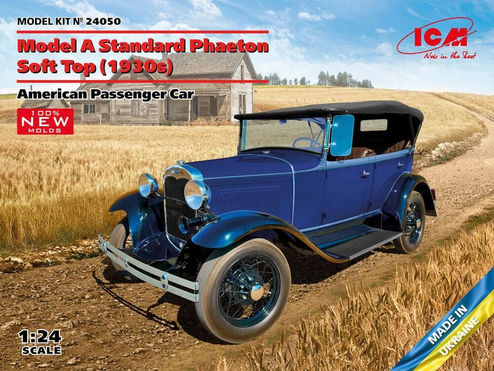 Model A - Standard Phaeton Soft Top(1930s), American Passenger Car