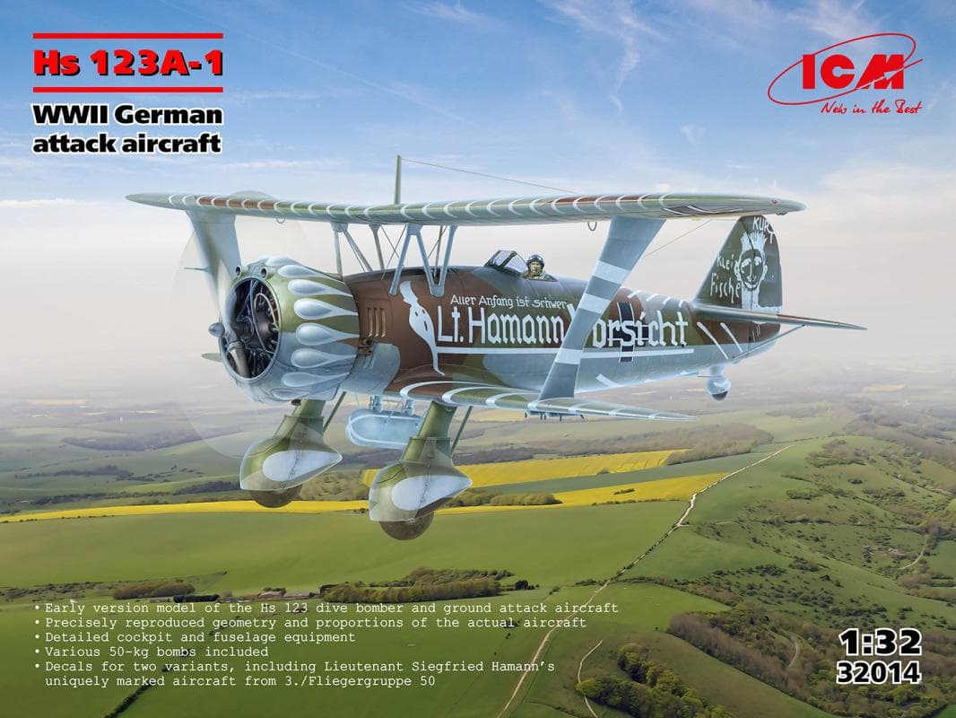 Henschel Hs 123a-1 - Wwii German Attack Aircraft