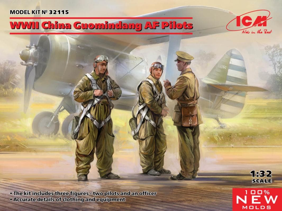 Wwii China Guomindang Af Pilots