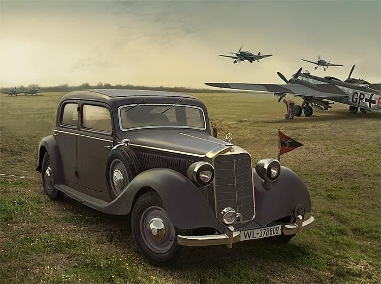 Typ 320 (W142) Saloon, Wwii Staff Car