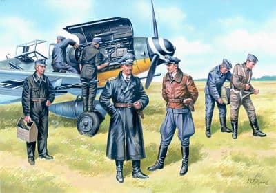 Wwii Luftwaffe Pilots And Ground Personnel 1939/1945