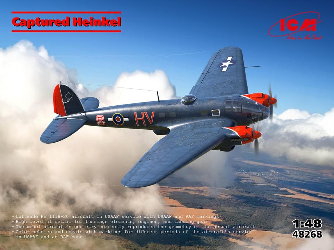 Captured Heinkel He 111