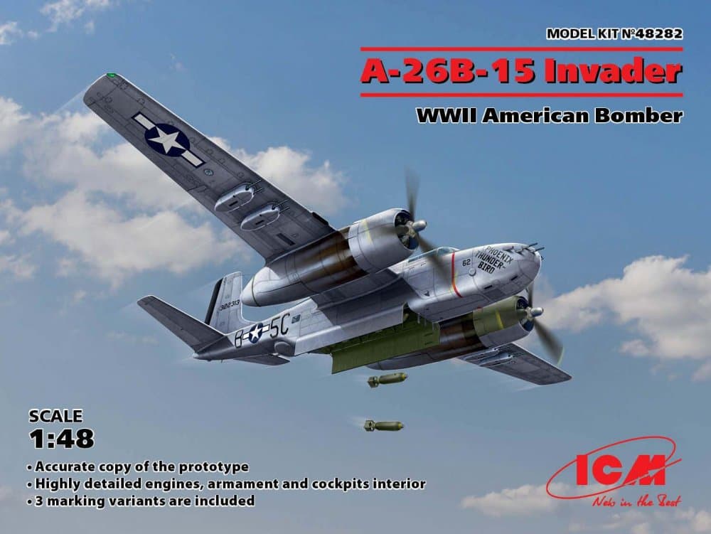 A-26b-15 Invader - Wwii American Bomber
