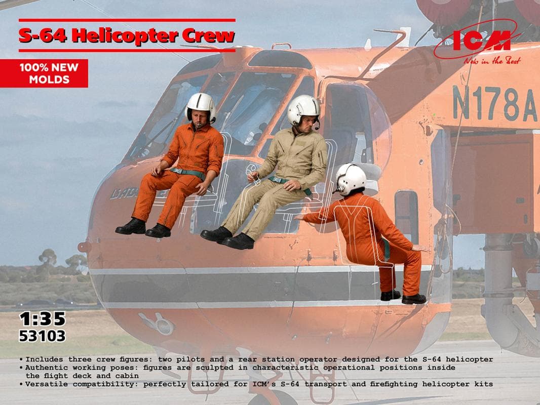 S-64 Helicopter Crew