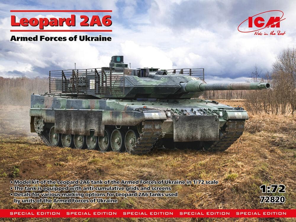 Leopard 2a6 Of The Armed Forces Of Ukraine