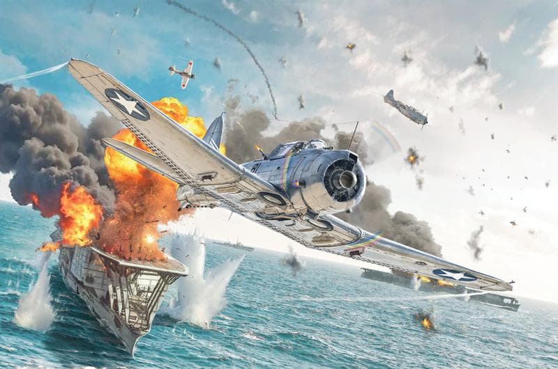 Usn Douglas Sbd-3 Dauntless