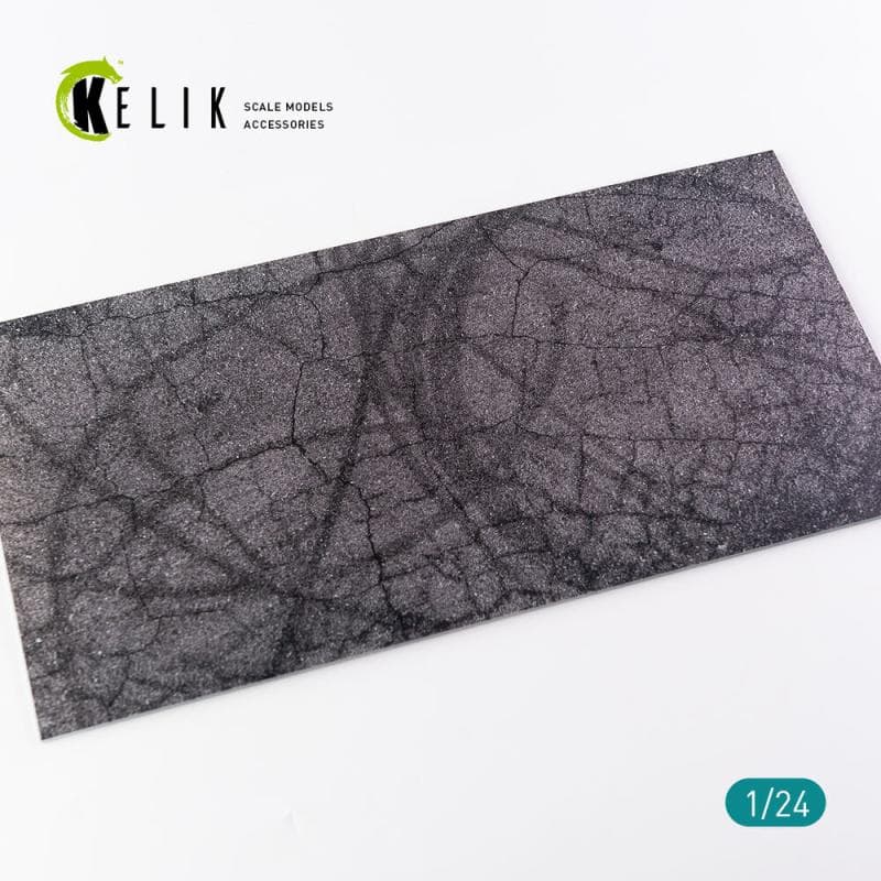 Cracked Asphalt Base - Acrylic 3 Mm (180 X 357 Mm) (210 G)