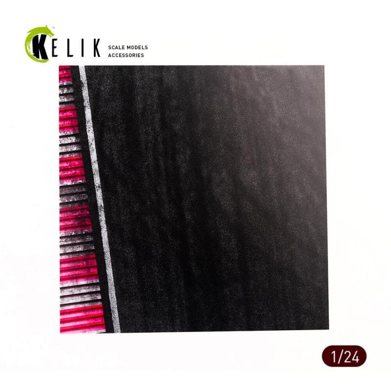 Racing Track For 2 Models - Base - Acrylic 3 Mm (240 X 240 Mm) (190g)
