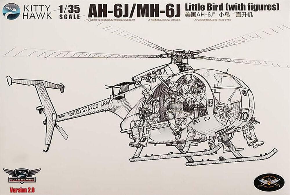 Ah-6j/Mh-6j Little Bird W/Figures