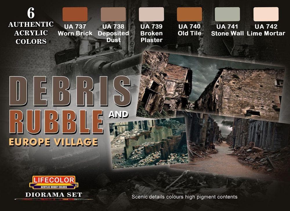 Debris And Rubble Europe Village