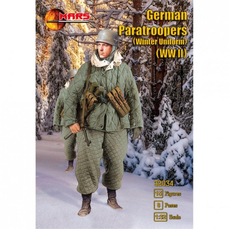 Wwii German Paratroopers (Winter Uniform)