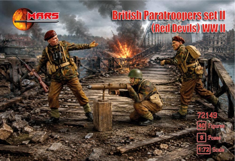 Wwii British Paratroopers (Red Devils), Set 2