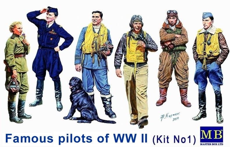 Famous Wwii Pilots Set