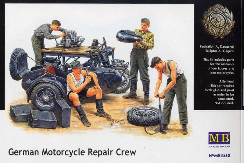 German Motorcycle Repair Team