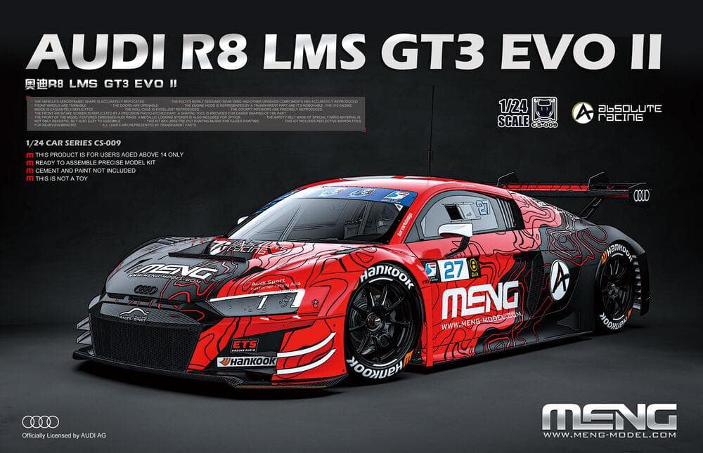 Audii R8 Lms Gt3 Evo Ii