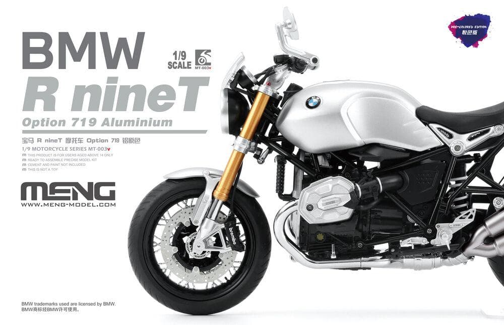 Bmw R Ninet Option 719 Aluminium (Pre-Colored Edition)