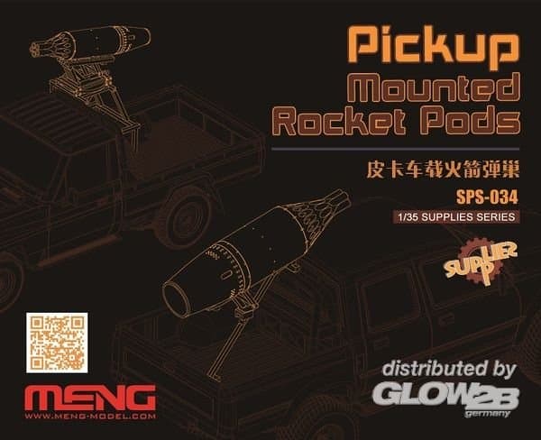 Pickup Mounted Rocket Pods (Resin)