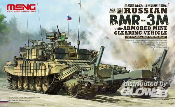 Russian Bmr-3m Armored Mine Clearing Vehicle