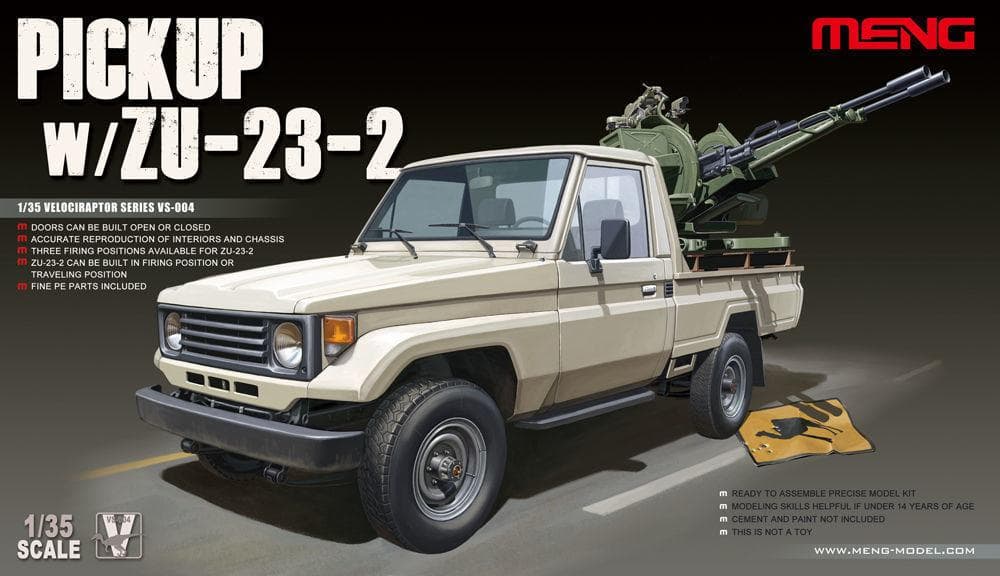 Pickup W/Zu-23-2