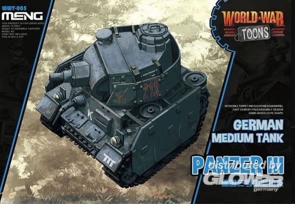 German Medium Tank Panzer Iii (World War Toons)