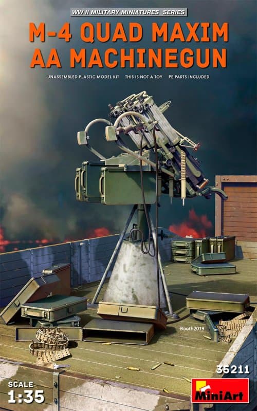 M-4 Quad Maxim Aa Machinegun