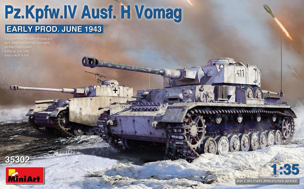 Pz.Kpfw.Iv Ausf. H Vomag. Early Prod. (June 1943)