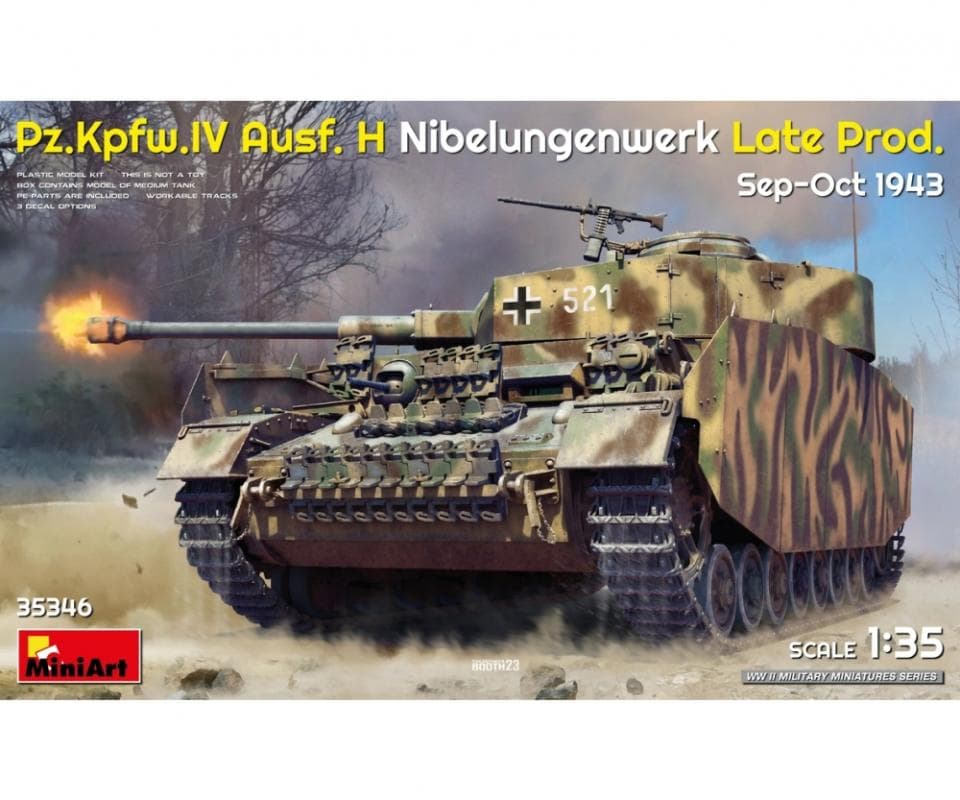 Pz.Kpfw.Iv Ausf.H Nibelungenwerk Spät. Sep-Okt 1943