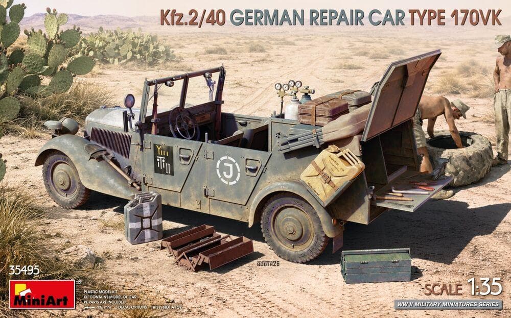 Kfz.2/40 German Repair Car Type 170vk